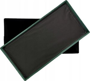 kontrast Pufa tapicerowana ze schowkiem PERFECT DUO 60x30x30cm ciemnozielona 7