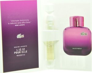 Lacoste Lacoste, Eau de Lacoste L.12.12 Magnetic, Eau De Parfum, For Women, 1.5 ml *Vial For Women 2