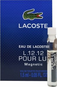 Lacoste Lacoste, Eau de Lacoste L.12.12 Magnetic, Eau De Toilette, For Men, 1.5 ml *Vial For Men 1