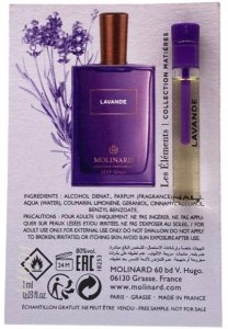 Molinard Molinard, Les Elements - Lavande, Eau De Parfum, For Women, 1 ml *Vial For Women 1