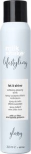 Milk Shake Milk Shake, Lifestyling Let It Shine, Milk Proteins, Hair Spray, For Shine & Softness, 200 ml For Women 1