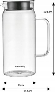 Klausberg DZBANEK SZKLANY 1.0L KLAUSBERG KB-7686 6