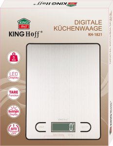 Waga kuchenna KingHoff ELEKTRONICZNA WAGA KUCHENNA 1G / 5KG KINGHOFF KH-1821 6