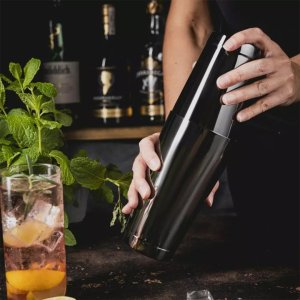 Klausberg SHAKER BOSTOŃSKI TIN TIN DO DRINKÓW KOKTAJLI GRAFITOWY KB-7652 2