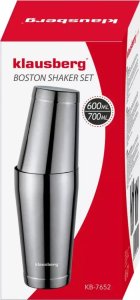 Klausberg SHAKER BOSTOŃSKI TIN TIN DO DRINKÓW KOKTAJLI GRAFITOWY KB-7652 7
