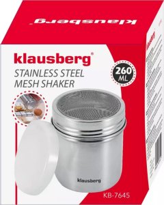 Klausberg POJEMNIK SHAKER DO POSYPYWANIA CUKRU 260ML KLAUSBERG KB-7645 8