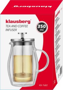 Klausberg ZAPARZACZ DO KAWY/HERBATY 0,35L FRENCH PRESS KB-7682 6
