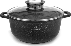 Zilner ZESTAW 5 GARNKÓW MARMUROWYCH 16 / 20 / 22 / 24 / 26 CM ZILNER ZL-8522 7