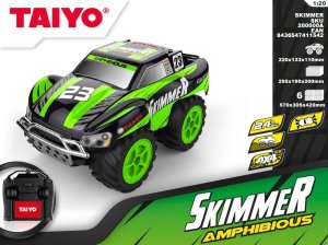 Taiyo Taiyo, Skimmer Amphibious, RC Car, Black/Green 2
