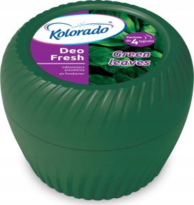 Kolorado Kolorado Deo Fresh - Odświeżacz powietrza w żelu, 150 g - Zielone liście 2