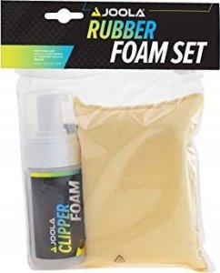 Joola Zestaw Pianka Środek do Pielęgnacji Rakietek z Gąbką JOOLA Rubber Foam 100 ml 1