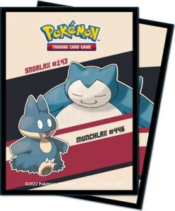 Ultra-Pro Ultra Pro: Deck Protector Sleeves - Snorlax and Munchlax (65 szt.) 1