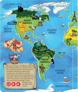 Albi Czytaj z Albikiem ZESTAW ATLAS ŚWIATA NAUKA ANGIELSKIEGO +PIÓRO ENGLISH 6+ Tolki 3