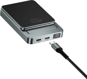 Powerbank 4smarts 4smarts Wireless Powerbank OneStyle 5000mAh MagSafe, schwarz 1