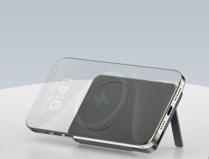 Powerbank 4smarts 4smarts Wireless Powerbank OneStyle 5000mAh MagSafe, schwarz 3