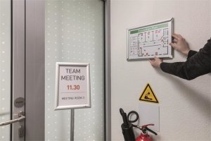 Durable Durable 479723 rama ścienna 278 x 402 mm Prostokąt Srebrny Aluminium 8