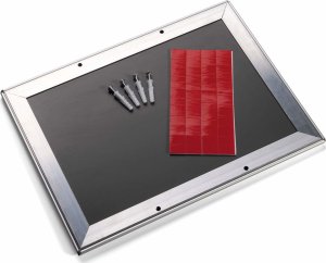 Durable Durable 479723 rama ścienna 278 x 402 mm Prostokąt Srebrny Aluminium 9