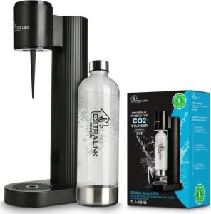 ExtraLink EXTRALINK SMART LIFE SATURATOR HYDROSPARK BLACK SJ-191B + BUTELKA 1L PET 1