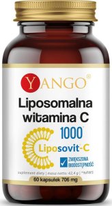 Yango YANGO Liposomalna Witamina C 60vegcaps 1