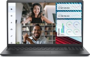 Laptop Dell Nešiojamas kompiuteris Dell Vostro 15 3520 Juodas 15.6 " WVA FHD Anti-glare Intel Core i3 i3-1215U 8 GB DDR4 SSD 512 GB 1