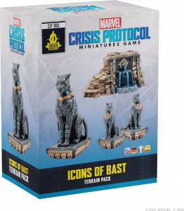 Atomic Mass Games Marvel: Crisis Protocol - Icons of Bast Terrain Pack 1