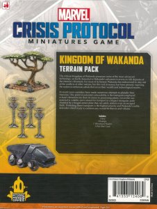 Atomic Mass Games Marvel: Crisis Protocol - Kingdom of Wakanda Terrain Pack 6
