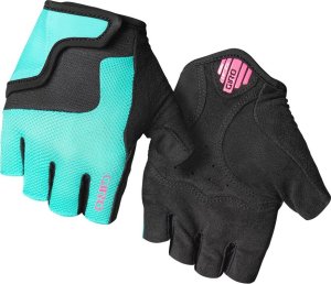 Giro Rękawiczki juniorskie GIRO BRAVO JR krótki palec Rozmiar: XS, Wybierz kolor: Screaming Teal Neon Pink 1