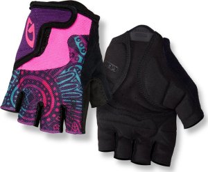 Giro Rękawiczki juniorskie GIRO BRAVO JR krótki palec Rozmiar: XS, Wybierz kolor: Screaming Teal Neon Pink 5