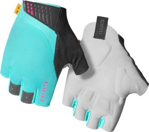 Giro Rękawiczki damskie GIRO SUPERNATURAL W krótki palec Rozmiar: M, Wybierz kolor: Screaming Teal Neon Pink 2