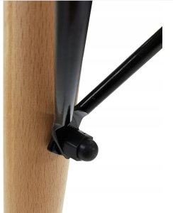 kontrast Stół stolik okrągły skandynawski CARO fi60 biały 6