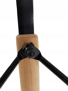 kontrast Stół stolik okrągły skandynawski CARO fi60 biały 9