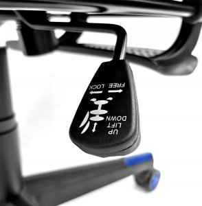 Fotel kontrast Fotel biurowy gamingowy obrotowy ekoskóra dla graczy + podnóżek czarny biały 12