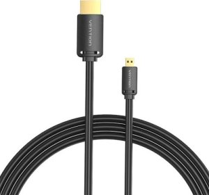 Kabel Vention Kabel HDMI-D męski do HDMI-A męski 4K HD 1.5m Vention AGIBG (czarny) 1