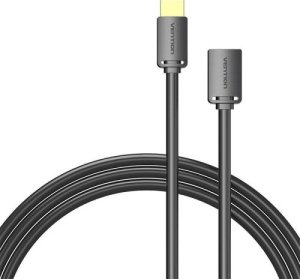 Kabel Vention Kabel HDMI-A męski do HDMI-A żeński 4K HD PVC 1.5m Vention AHCBG (czarny) 1