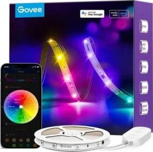 Taśma LED Govee Govee H618A Inteligentne światło paska Wi-Fi/Bluetooth Biały 1