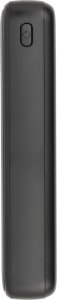 RivaCase POWERBANK 20.000 MAH USB-C 20W LCD, 1X WE/WY USB-C PD 20W, 2X USB-A QC 3.0 18W, CZARNY 15