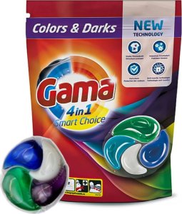 Vizir Gama Colors & Darks - Kapsułki do prania kolorowych ubrań - 60 sztuk 6
