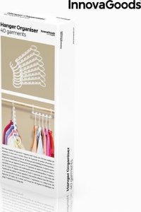 InnovaGoods InnovaGoods Organizer do szafy na 40 wieszaków (5x 2