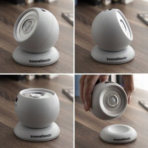 Lampka biurkowa InnovaGoods InnovaGoods Lampka LED przenośna czujnik ruchu Mag 12