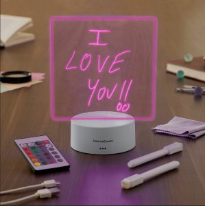 InnovaGoods InnovaGoods TABLICA LED NA NOTATKI I WIADOMOŚCI LE 5