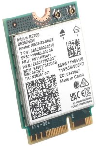 Karta sieciowa Intel BE201 2230 2x2 vPro (BE201.NGWG) 1