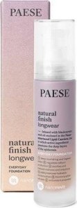 Paese PAESE Nanorevit Natural Finish Longwear Everyday Foundation długotrwały podkład o naturalnym wykończeniu 03 Sand 30ml 1