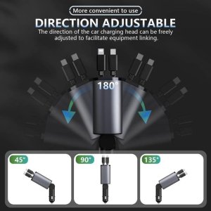 Ładowarka T-Phox ŁAD SAM. T-PHOX FLEXIT 4IN1 86W SZARA 3