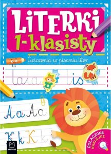 Aksjomat Książeczka Literki 1-klasisty. Ćwiczenia w pisaniu liter. 1