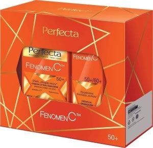 Perfecta Perfecta Fenomen C zestaw krem na dzień i na noc 50+ 50ml + krem pod oczy i na powieki 50+/60+ 15ml 1