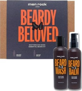 MenRock Beardy Beloved Soothing Oak Moss zestaw szampon do brody 100ml + balsam do brody 100ml 1