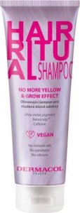 Dermacol Hair Ritual Shampoo szampon do włosów No More Yellow & Grow Effect 250ml 1