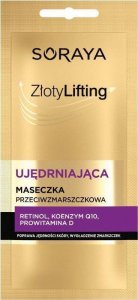 Soraya Soraya Złoty Lifting ujędrniająca maseczka przeciwzmarszczkowa 8ml 1