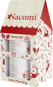 Nacomi Nacomi Cozy Morning zestaw peeling do ciała 100ml + mus do ciała 180ml 1