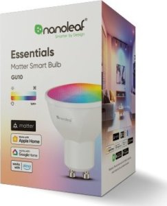 Nanoleaf Nanoleaf Essentials Smart GU10 Bulb Matter 5W 400Lm RGBCW | GU10 | 5 W | RGBCW | Bluetooth, Thread 1